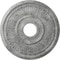 Ekena Millwork Melonie Medallion (Canopies up to 6 3/8"), 16"OD x 3 5/8"ID x 3/4"P, Ultra Pure White Crackle CM16MLUWC - alternate 1